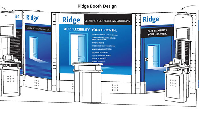Ridge Booth Display